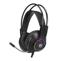 Marvo HG8935, Kophörer mit Mikrofon, Lautstärkeregelung, schwarz, unterbeleuchtet, USB