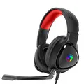 Marvo HG8958, Kophörer mit Mikrofon, Lautstärkeregelung, schwarz, Game, 3.5 mm jack + rozdvojka + USB