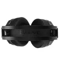 Marvo HG9015G, Kophörer mit Mikrofon, Lautstärkeregelung, schwarz, USB