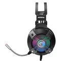 Marvo HG9015G, Kophörer mit Mikrofon, Lautstärkeregelung, schwarz, USB