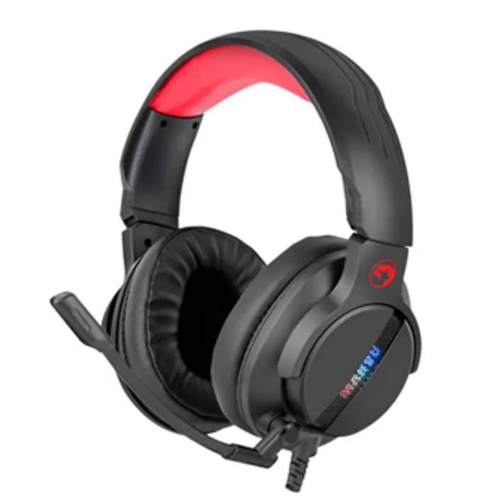 Hauptbild des Produkts Marvo HG9065, sluchátka s mikrofonem, ovládání hlasitosti, černá, 7.1 (virtuálně), herní