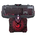 Weiteres Produktbild Marvo KM400, Tastatur-Set mit Gaming-Maus und Pad, CZ/SK, Game, verkabelt (USB), schwarz, unterbeleuchtet