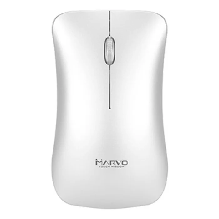 Hauptbild des Produkts Marvo Myš DWM102SL, 1600DPI, 2.4 [GHz], optika, 3tl., 1 kolečko, bezdrátová, stříbrná, ve