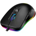 Weiteres Produktbild Marvo Maus M508, 3200DPI, Optik, 6Tas., USB verdrahtet, schwarz, Game, unterbeleuchtet