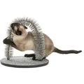 Massagebogen für Katzen 36 x 33 cm grau