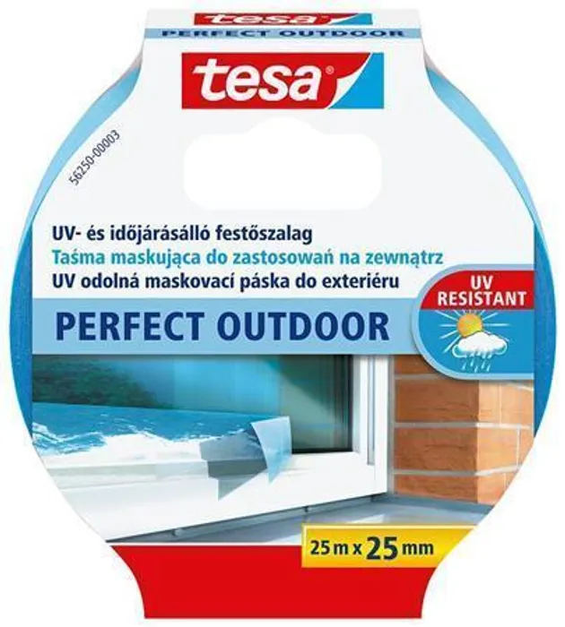 Hauptbild des Produkts Maskovací páska "Perfect Outdoor 56250", 25 mm x 25 m, exteriérová, TESA