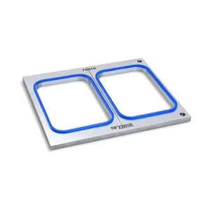 Siegelrahmen (ALU) 178 x 127 mm x 2 für Siegelgerät Wimex 78600 [1 St.]