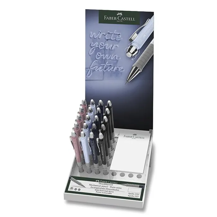 Hauptbild des Produkts Mechanická tužka Faber-Castell Apollo 0,5 mm, stojánek, 20 ks