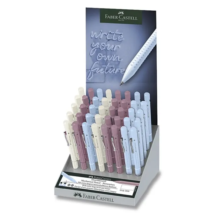 Hauptbild des Produkts Mechanická tužka Faber-Castell Grip 2010 stojánek, 40 kusů