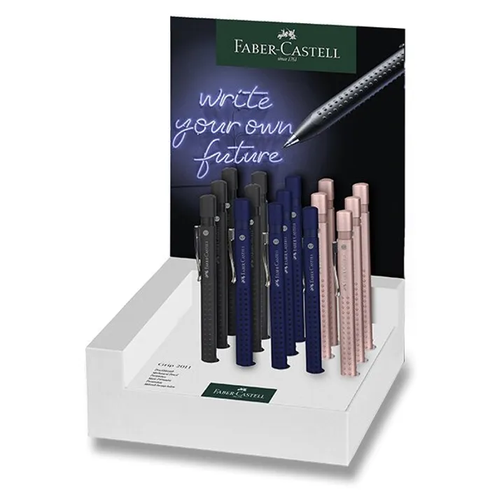 Hauptbild des Produkts Mechanická tužka Faber-Castell Grip 2011 stojánek, 15 ks