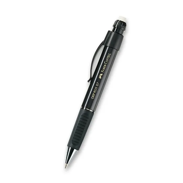 Hauptbild des Produkts Mechanická tužka Faber-Castell Grip Plus 0,7 mm metalická černá