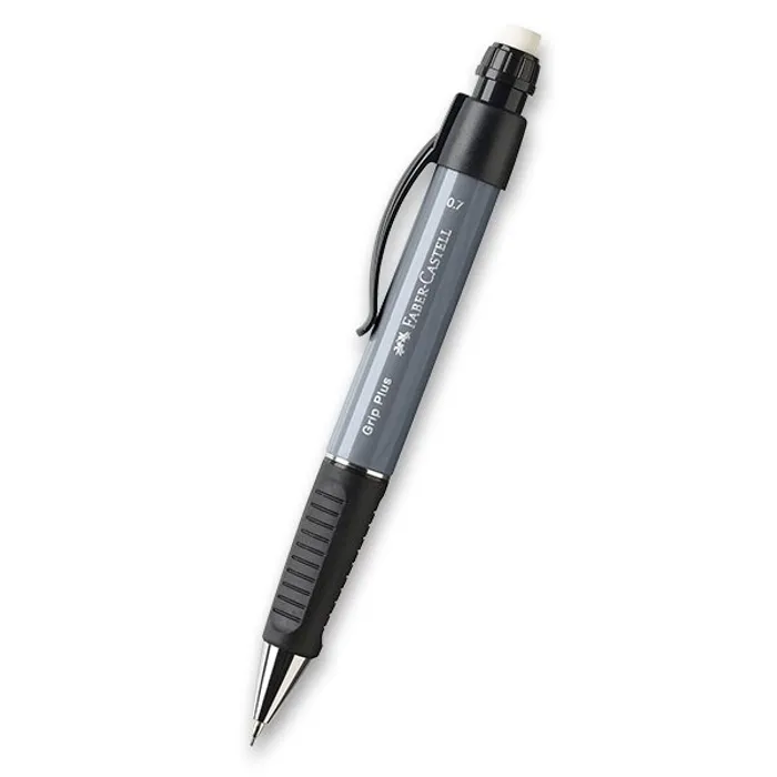 Hauptbild des Produkts Mechanická tužka Faber-Castell Grip Plus 0,7 mm metalická šedá