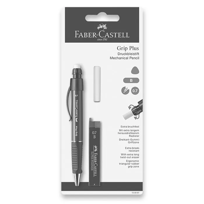 Hauptbild des Produkts Mechanická tužka Faber-Castell Grip Plus mix barev