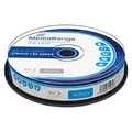 Mediarange BD-R, Dual Layer 50GB, Cake Box, MR507, 6x, 10er Pack, für die Archivierung von Daten