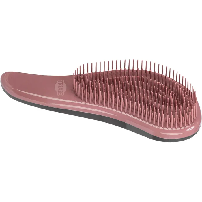 Hauptbild des Produkts Měkký plastový kartáč pro kočky, 19cm, růžová/černá