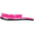 Weiche Kunststoffbürste für Katzen, 19 cm, rosa/schwarz