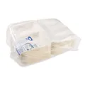 Weiteres Produktbild Lunch-Box Zuckerrohr-Bagasse 2-geteilt 250 x 162 x 63 mm [50 St.]