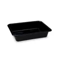Menüschale (PP) Reware Lunch wiederverwendbar ungeteilt schwarz 227 x 178 x 49 mm [20 St.]