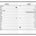 Weiteres Produktbild Monatskalender - Anežka - PVC - grau