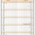 Weiteres Produktbild Monatskalender - Božka - Farbe - Mokka