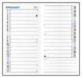 Monatskalender - Diana - PVC - blau