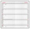 Monatskalender - Františka - PVC - grau