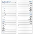 Weiteres Produktbild Monatskalender - Klára - laminiert - Vögel