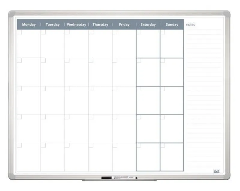 Hauptbild des Produkts Měsíční plánovací tabule 120x90, ALU23