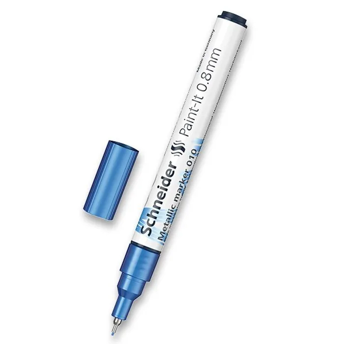 Hauptbild des Produkts Metalický popisovač Schneider Paint-It 010 modrý