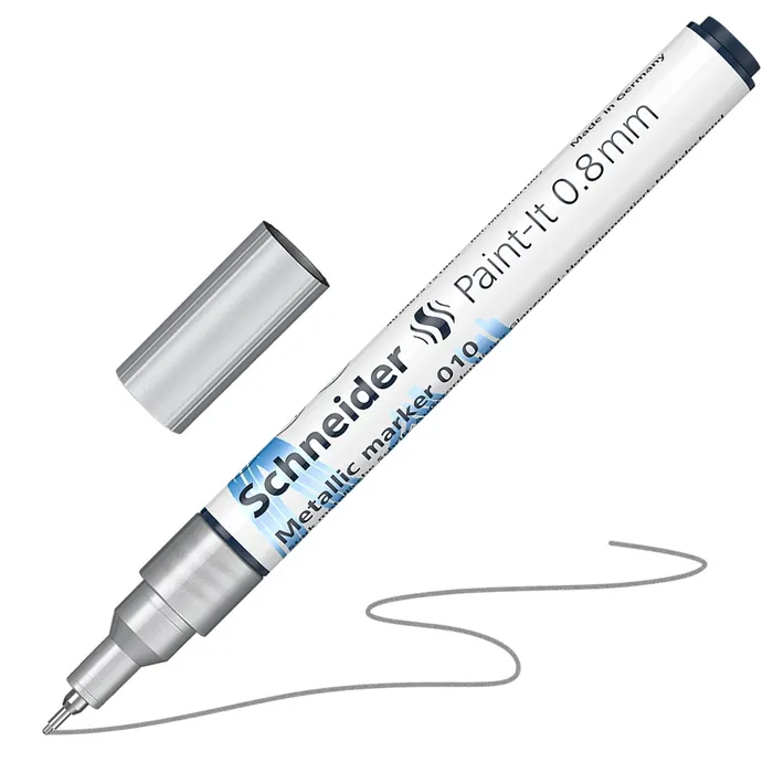 Hauptbild des Produkts Metalický popisovač Schneider Paint-It 010 stříbrný