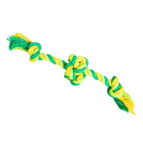 Ball mit 2 Armen HipHop Baumwolle, Limette, Grün 17cm, 30g
