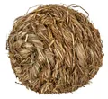 Ball mit Glocke aus Gras 10 cm