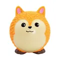 Weiteres Produktbild Ball im Design von Totoro dem Fuchs, mit Sound, 8 cm, Latex, Orange, HipHop