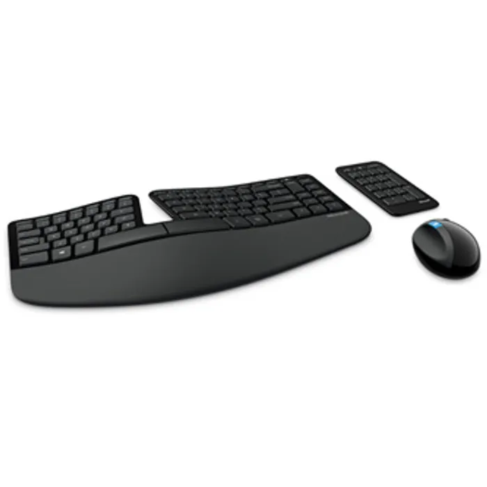 Hauptbild des Produkts Microsoft Bluetooth Sculpt Ergonomic Desktop Wireless, Klávesnice s myší, AAA, CZ/SK, mul