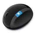 Microsoft Maus Sculpt Ergonomic Mouse, 1000DPI, 2.4 [GHz], laser, 7Tas., schnurlos, schwarz, 2 Stk AA, klassisch, MicrosoftR 2.4 G