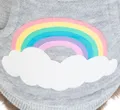 Weiteres Produktbild Kapuzenpullover mit Kapuze RAINBOW FALLS grau XXS: 18cm, Brustumfang: 28cm, Halsumfang: 22cm