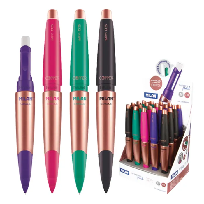 Hauptbild des Produkts Mikrotužka / Pentelka MILAN Capsule Copper Slim HB, 0.5 mm - mix barev