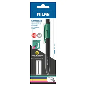 Mikrotusche / Pentel MILAN PL1 Touch HB, 0,5 mm + 2 Ersatzgummis