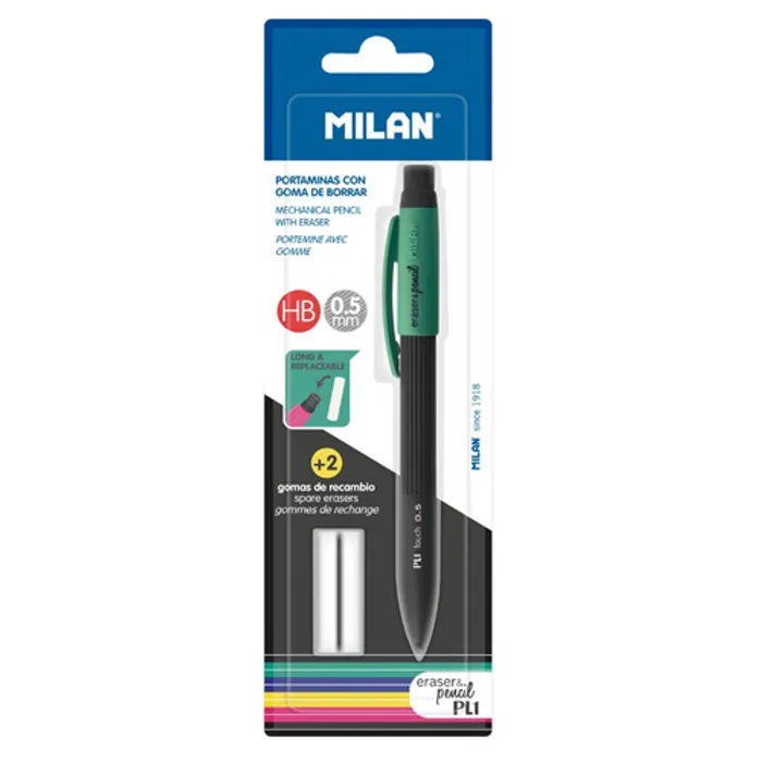 Hauptbild des Produkts Mikrotužka / Pentelka MILAN PL1 Touch HB, 0.5 mm + 2 náhradní gumy