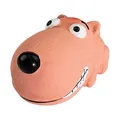 Mini-Hund BigHead 9 cm, mit Sound, Latex, HipHop