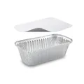Weiteres Produktbild Schale (ALU) eckig 252 x 132 x 70 mm 1500ml + Deckel [5 Sets]