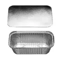 Weiteres Produktbild Schale (ALU) eckig 252 x 132 x 70 mm 1500ml + Deckel [5 Sets]