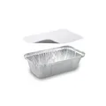 Weiteres Produktbild Schale (ALU) eckig 201 x 109 x 49 mm 690ml + Deckel [5 Sets]