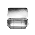 Weiteres Produktbild Schale (ALU) eckig 201 x 109 x 49 mm 690ml + Deckel [5 Sets]