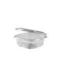 Weiteres Produktbild Rechteckbecher (rPET) mit Deckel klar 250ml [50 St.]