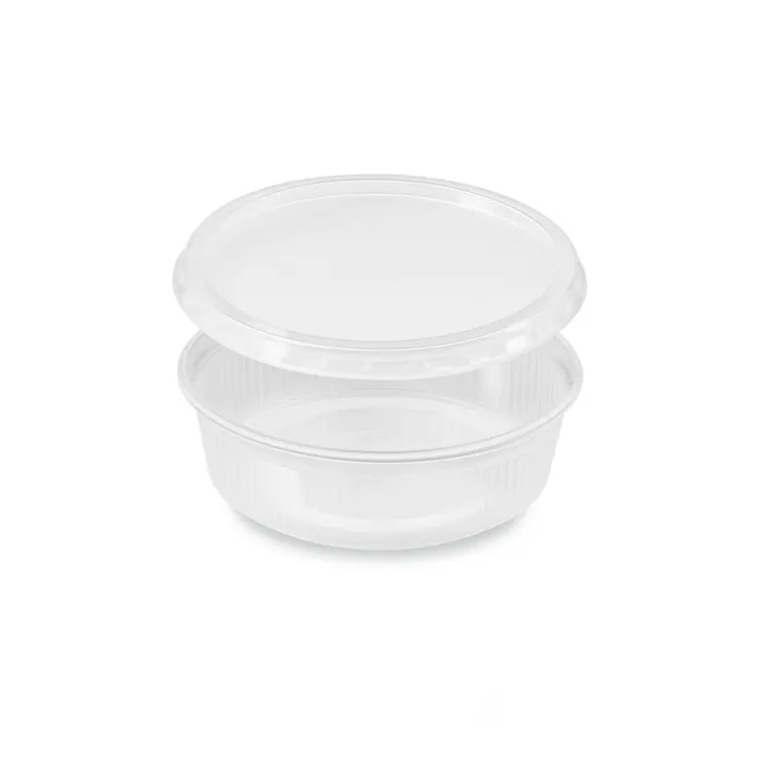 Hauptbild des Produkts Miska kulatá průhledná 125 ml + víčko (PP) [2 x 250 ks]