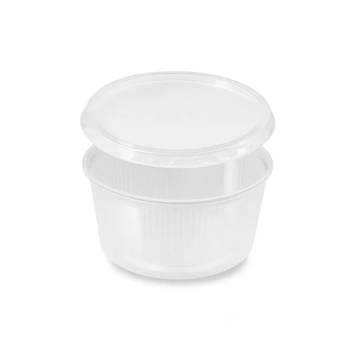Hauptbild des Produkts Miska kulatá průhledná 250 ml + víčko (PP) [2 x 250 ks]