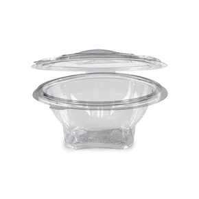 Rundbecher (rPET) mit Deckel klar 500ml [50 St.]