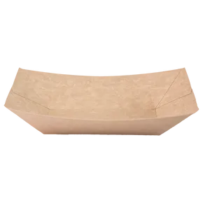 KRAFT Bootsnapf mit Barriere, 23,5 x 17 x 5,5 cm, FSC Mix [200 Stück]