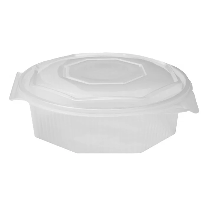 Hauptbild des Produkts Miska osmiboká průhledná s víčkem 1500 ml (PP) [25 ks]